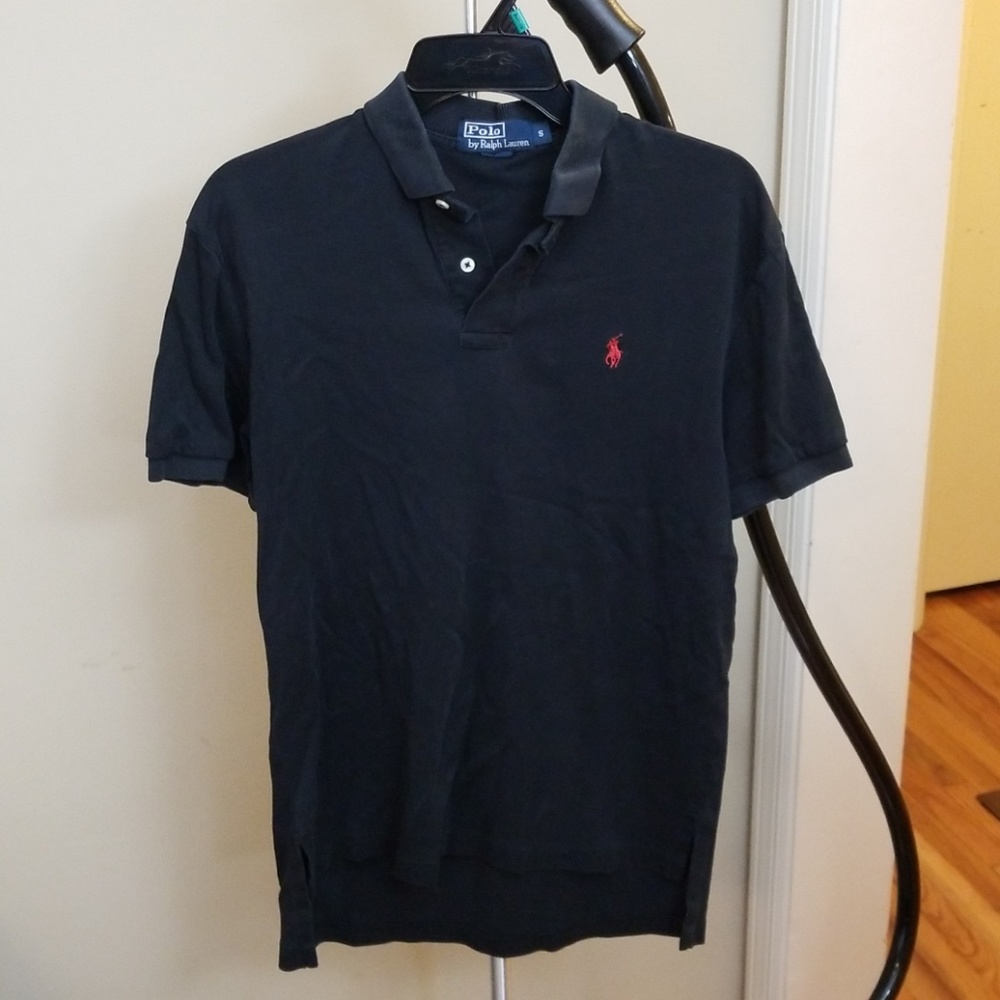 Mens Small Black Ralph Lauren Polo